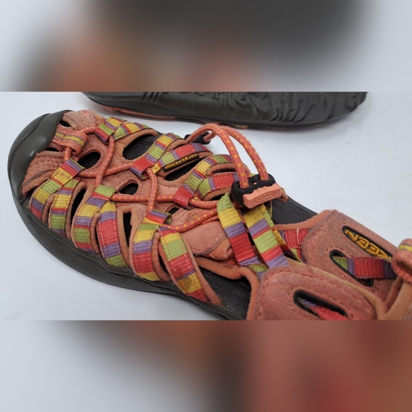 Keen Big Kids Girls Boys Whisper Hiking Water Sandals Blue 3 US / 35 EU 22CM - Picture 9 of 13